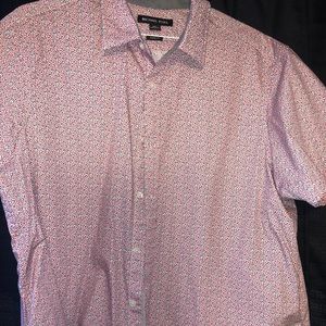 Michael Kors Short Sleeve dress shirt XXL